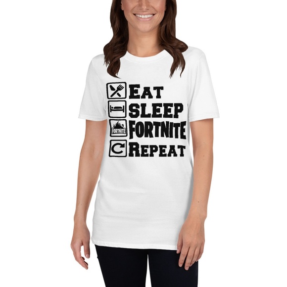 Eat Sleep Fortnite T-Shirt - Picture 6 of 8
